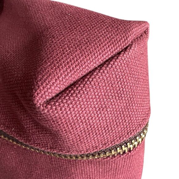 Henri Bendel Backpack Canvas Convertible Burgundy Limited Edition main image 10